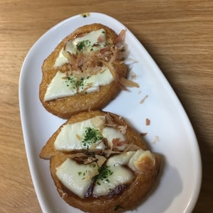 たまには違った食べ方で！丸天のお好み焼き風☆